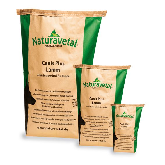 Naturavetal Trockenfutter - Canis Plus Lamm