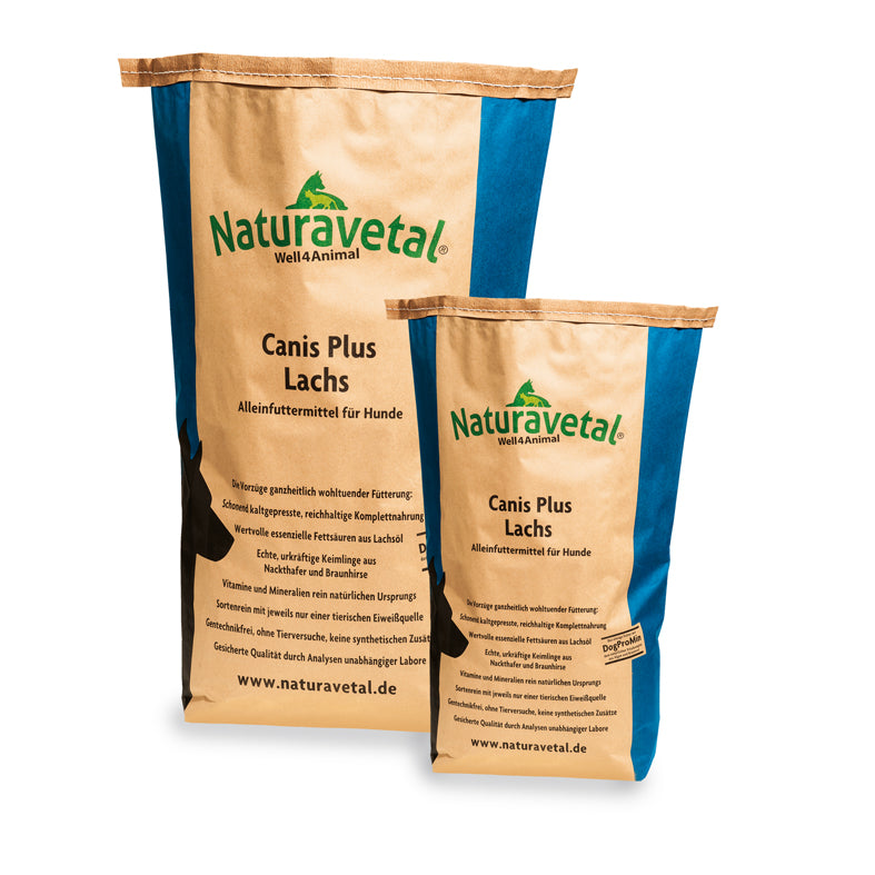 Naturavetal Trockenfutter - Canis Plus Lachs
