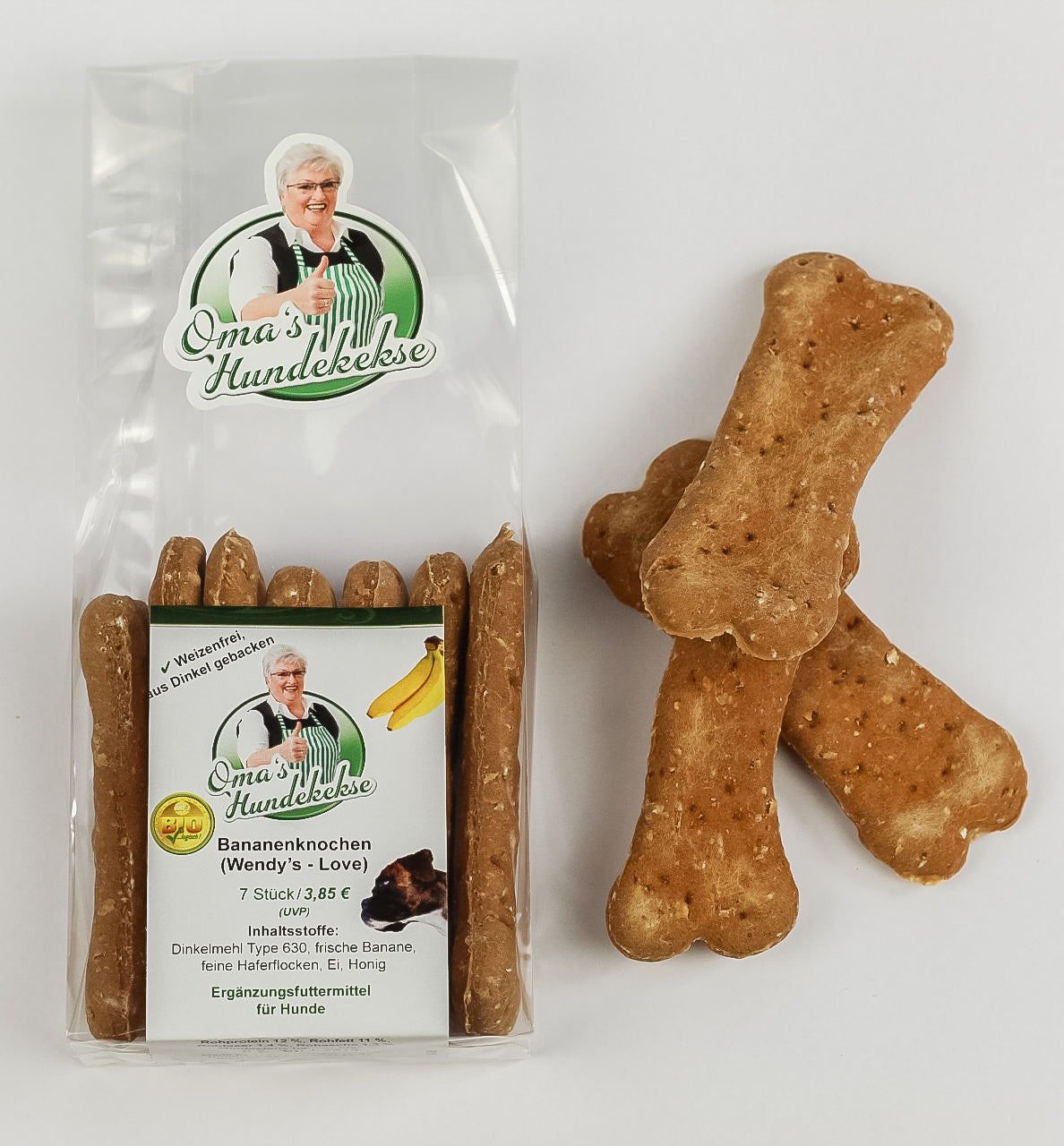 Omas Hundekekse - Bananenknochen