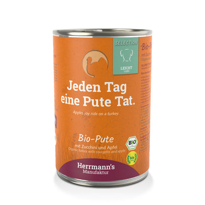 Herrmanns - Bio Pute mit Zucchini und Apfel