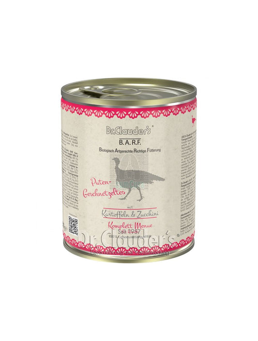 Dr.Clauders BARF Serie Putengeschnetzeltes