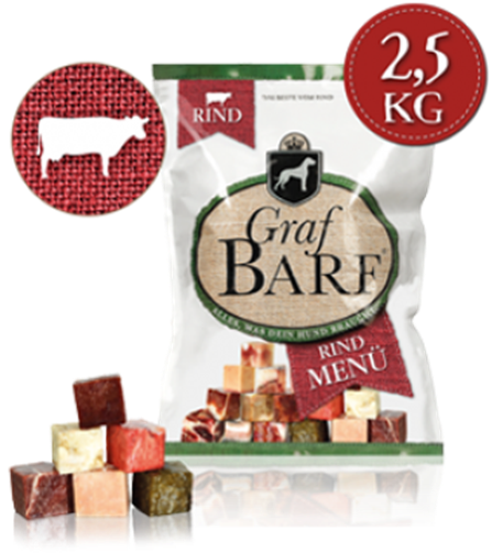 Graf Barf - Menü Rind Vollwert